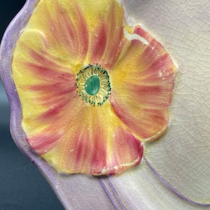 Plato cuadrado Royal Venton Burslem de Vintage Floral Ware