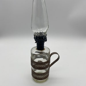 Vintage Mini Lantern Hurricane Lamp
