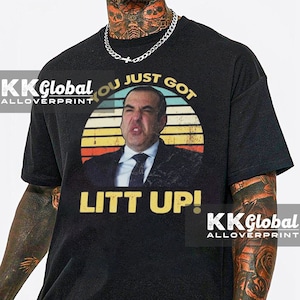 Louis Litt Christmas Sweatshirt Tshirt Hoodie Mens Womens Kids Funny You  Just Got Litt Up Pearson Hardman Bootleg Shirts 2023 Xmas Tv Show Suits Tee  - Laughinks