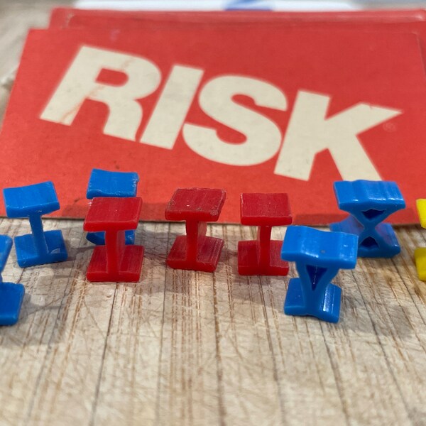 Risk Game Pieces Etsy
