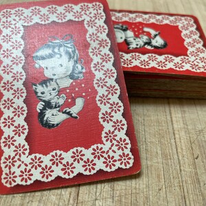 1939 Playing Cards by W.P. Co. “No 32 Polka Dot” (Cards Sold Individually)