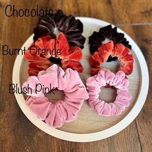 Velvet Scrunchies