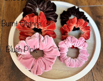 Velvet Scrunchies