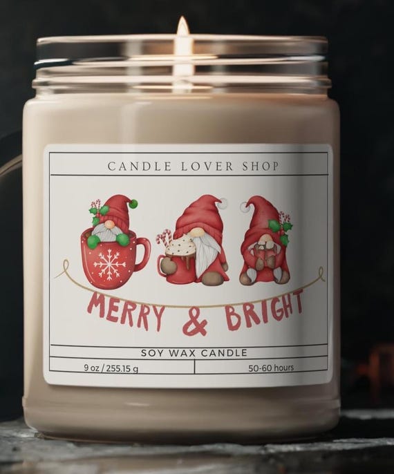 Scented Soy Candle, 9oz