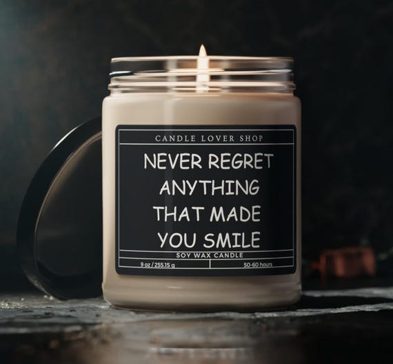 Candle gift, candle present, motivational gift candle ,Scented Soy Candle, 9oz