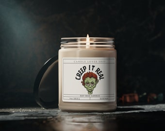 Halloween geurende sojakaars, 9oz