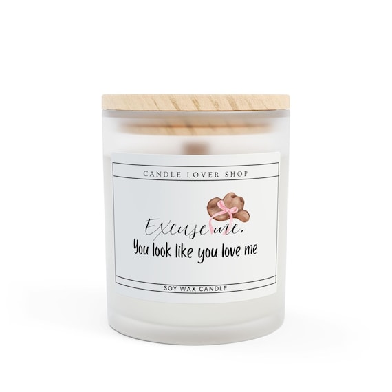 Frosted Glass Candle, 11oz