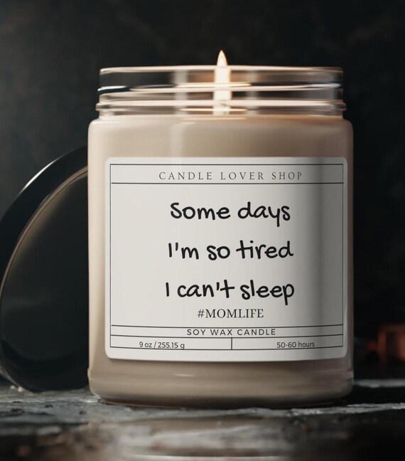 Mom life candle gift mothers day gift mom birthday gift mom Scented Soy Candle, 9oz
