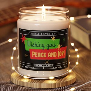 Scented Soy Candle, 9oz