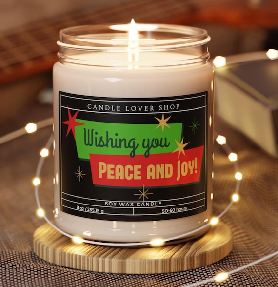 Scented Soy Candle, 9oz