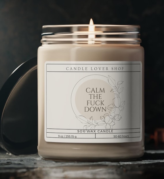 Scented Soy Candle, 9oz
