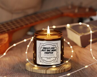 Cozy Reading Soy Candle: "Smells Like Just One More Chapter"