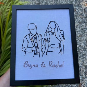 Hand Embroidered Custom Artwork