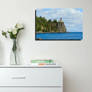 Bakson Photography Canvas Landscape Print - Split Rock Lighthouse, Minnesota