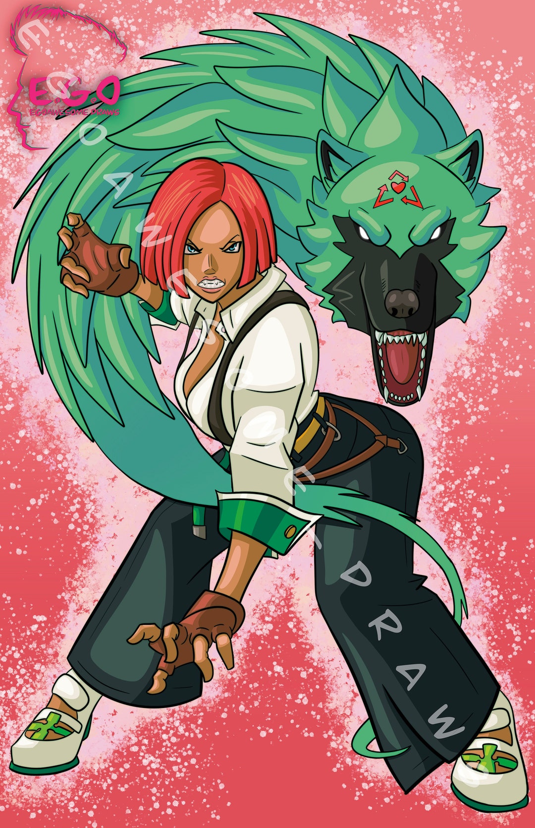 Guilty Gear Strive Giovanna Art Print - Etsy