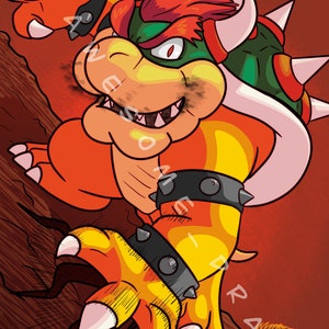 Bowser Kunstdruck