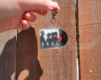 The Rose &quot;dual &quot; keychain