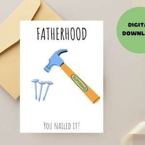 Lustige Geburtstagskarte zum Ausdrucken | Vatertagskarte | Karte für Papa | Lustige Geburtstagskarte | Geburtstagskarte für Jungs | Sofort Download