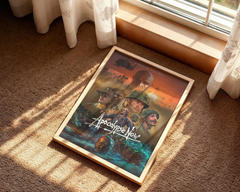 Scarica l'arte digitale personalizzata ispirata ad Apocalypse Now (1979) per il poster del film immagine 4