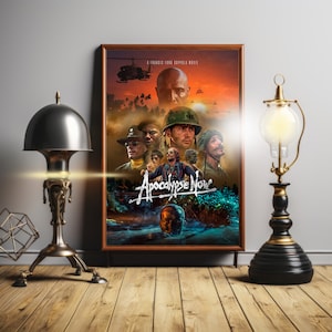 Apocalypse Now (1979) Inspired Custom Digital Art Download for Movie Poster