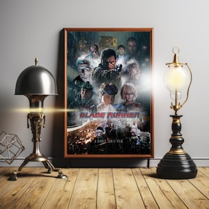 Blade Runner (1982) Inspired Custom Digital Download for Movie Poster