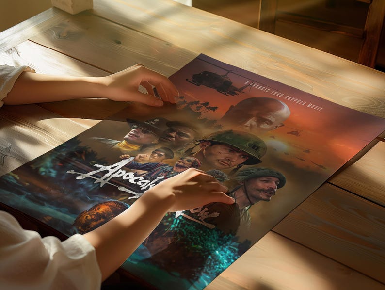 Scarica l'arte digitale personalizzata ispirata ad Apocalypse Now (1979) per il poster del film immagine 9