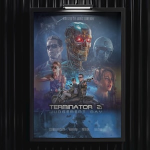 Terminator 2 poster - Etsy 日本