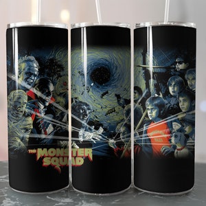 Monster Squad (1987) Digital Download For 20oz Skinny Tumbler Sublimation