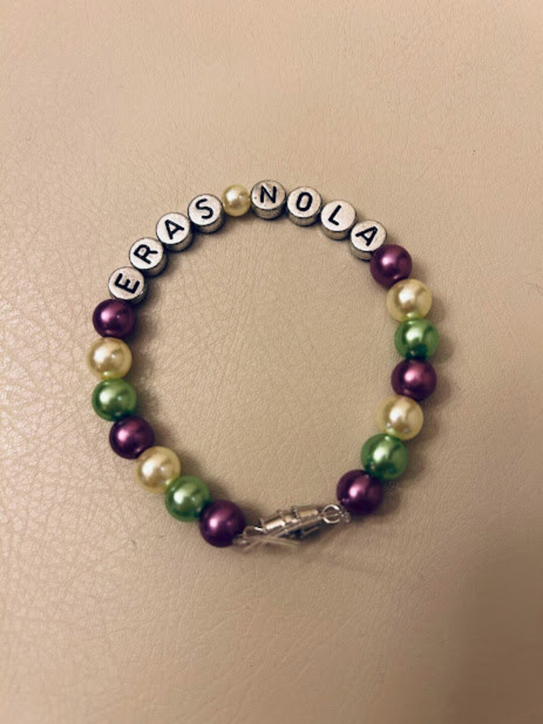 mardi gras friendship necklace
