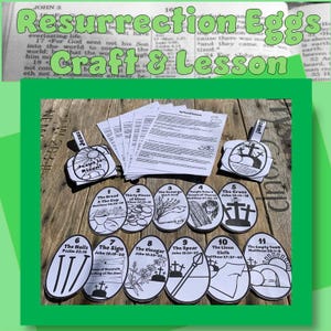 Resurrection Eggs Craft & Lesson