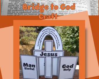 Jesus is the Bridge to God Craft