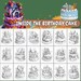 500 Unique Printable Coloring Pages, 15 Tiny Lands Packages, Fun ...