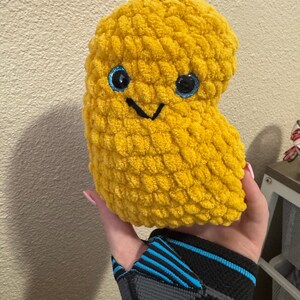 Crochet Chicken Nugget Plushie