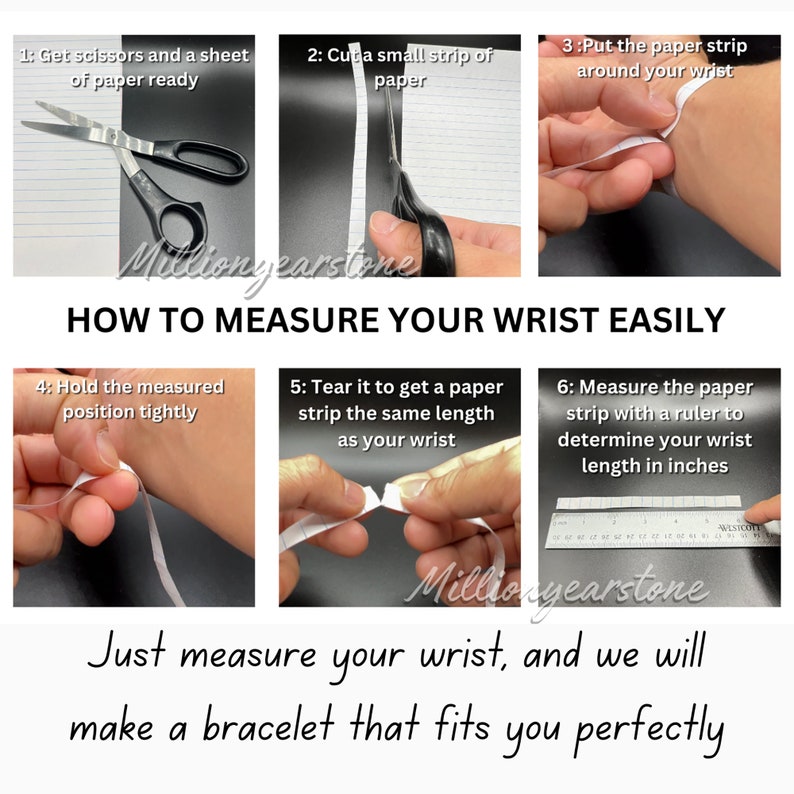 Natural Picture Jasper, Square Beads Bracelet 9x12mm, Healing Crystals