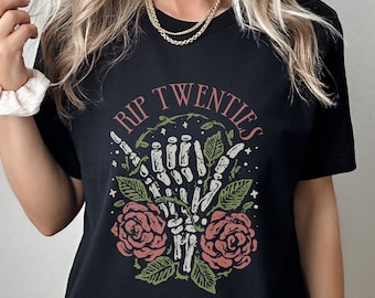 RIP Thirties Shirt, Death to My 30s Shirt With Flowers, Goodbye