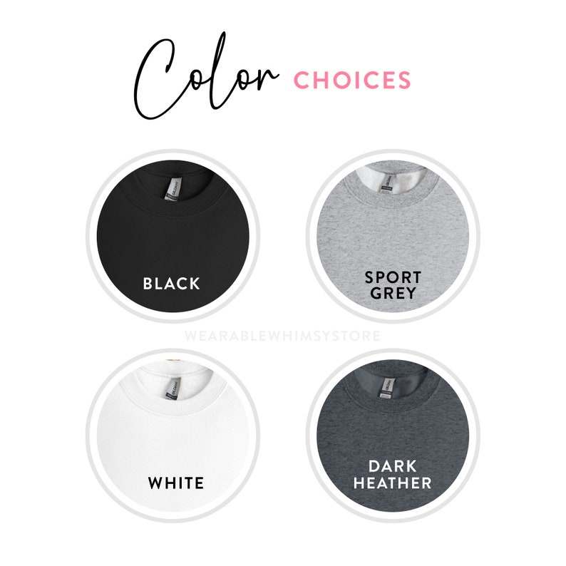 Peut inclure: Quatre options de couleur pour un sweat-shirt&nbsp;: noir, gris sport, blanc et gris fonc&eacute;.