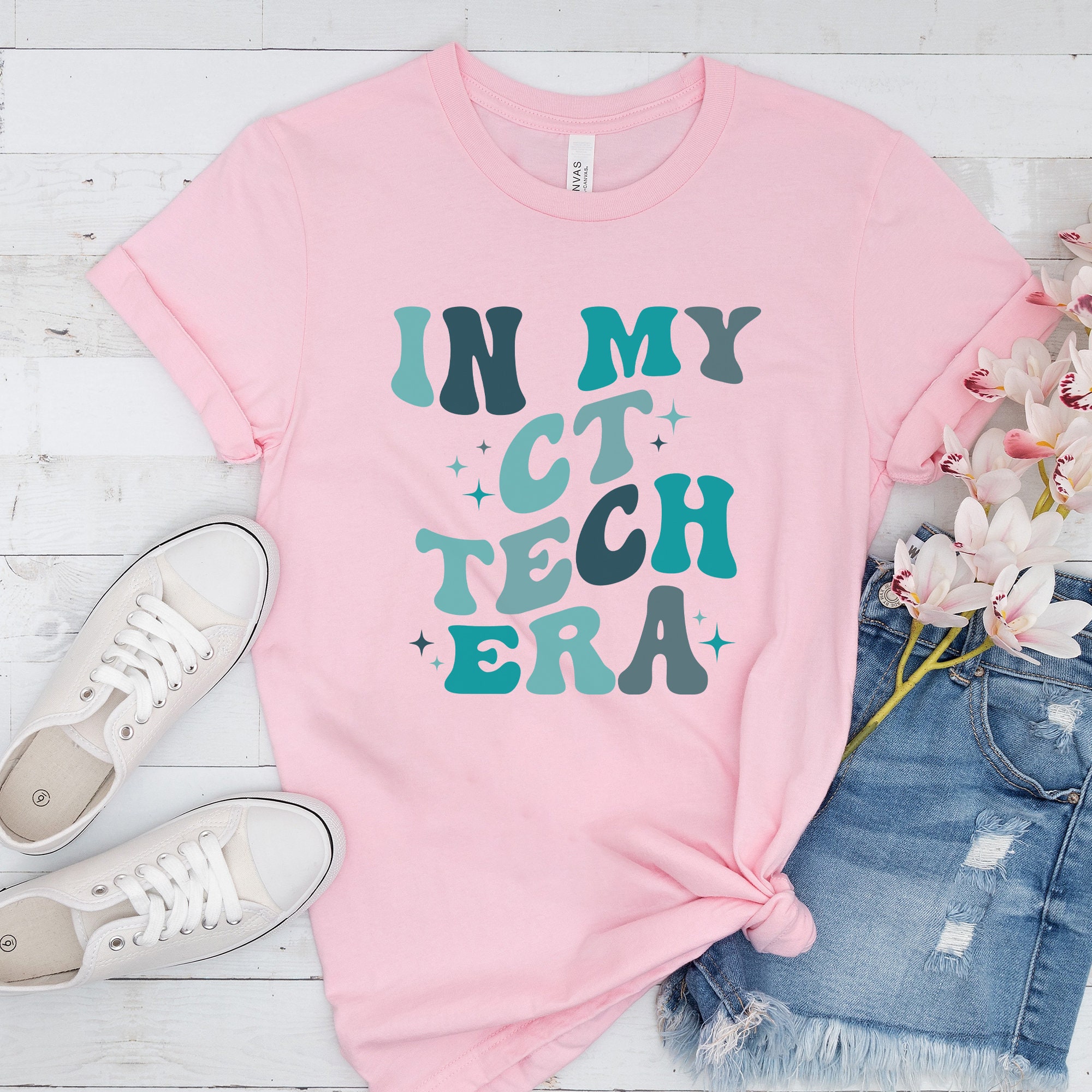 In My CT Tech Era Shirt, Computed Tomography Gift, New CT Tech Gift, Ct ...