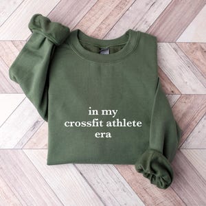 In My CrossFit Athlete Era Sweatshirt, New CrossFit Athlete Sweatshirt, Gift for CrossFit Lover Sweatshirt, Crossfit Girl Gift