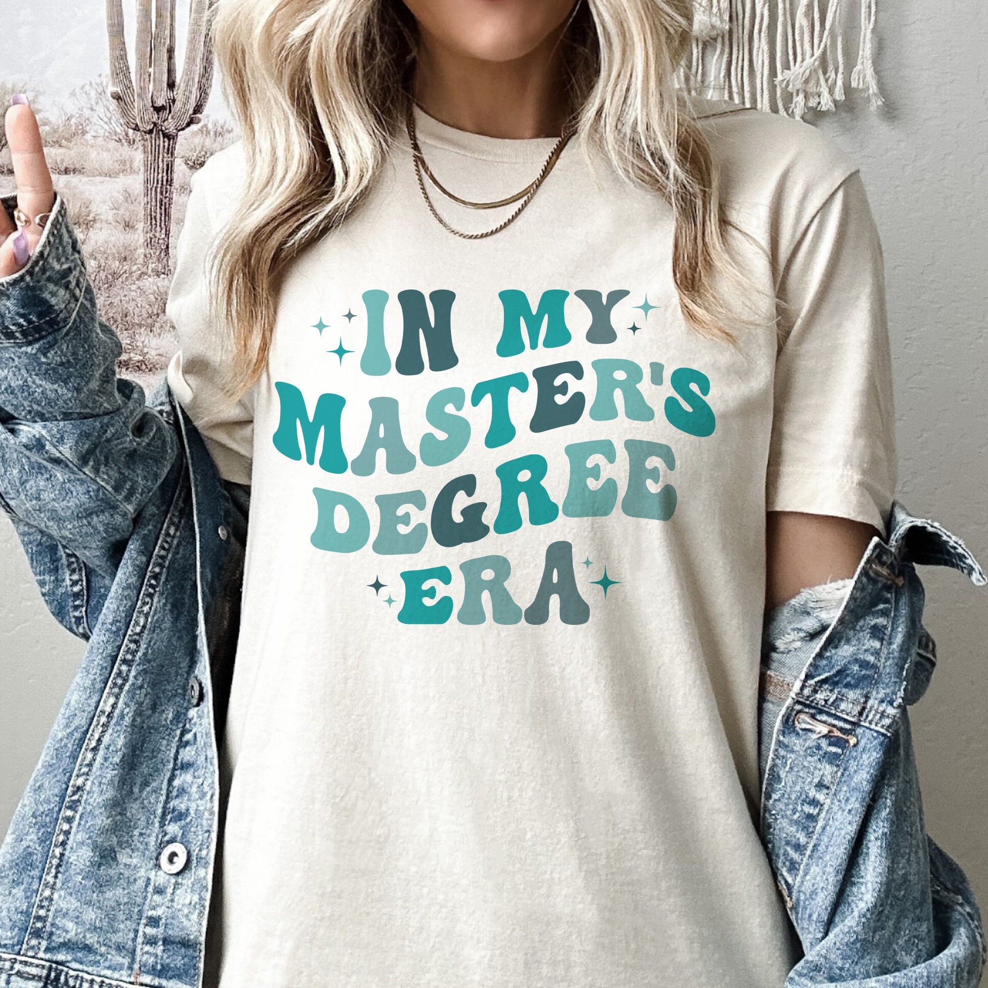In My Masters Degree Era Shirt, Gift for Mba Student, New Masters Degree Gift, Post Grad Gift, Masters Grad Gift, Mba Squad Grad School Gift