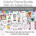 Colorful Classroom Theme Rules Posters Printable - Class Rules Posters ...