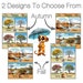 Safari Theme Classroom Kids Weather Chart Printable - All Seasons ...