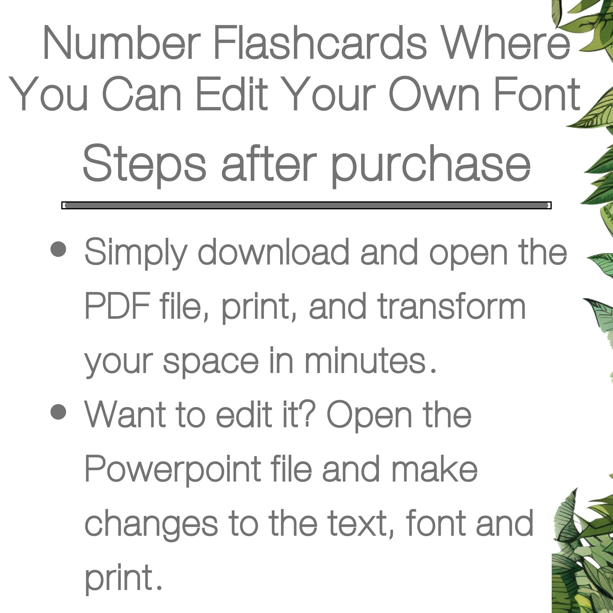 Jungle Classroom Theme | Number Flashcards | Number Posters | Editable ...