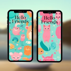 Fantasy animals backgrounds for adaptable to Smartphones, Iphones and High Definition Digital Prints