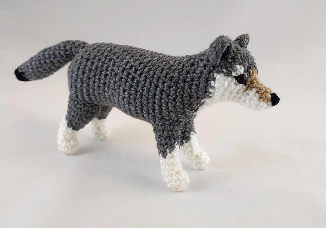 Wolf Crochet Pattern PDF Etsy