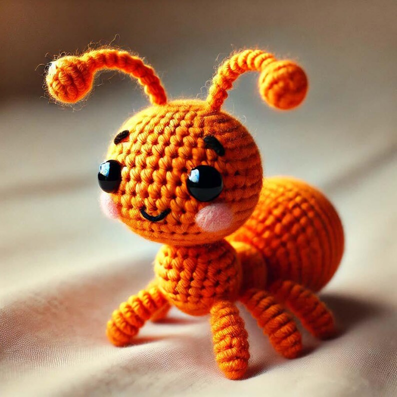 Amigurumi Kawaii Insect Crochet Pattern Set - Snail, Caterpillar, and ...