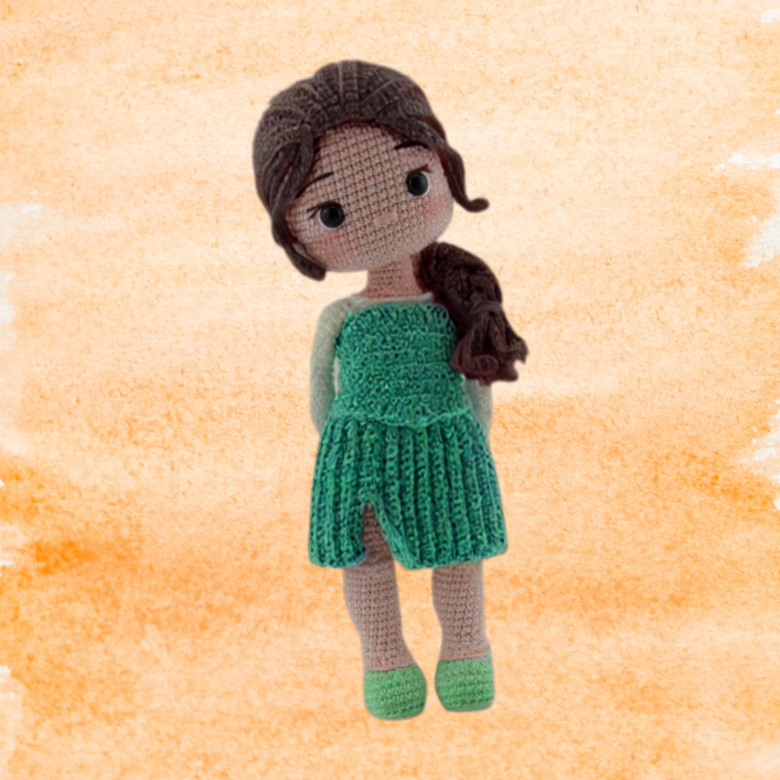 tutorial italiano bambola amigurumi schema italiano
