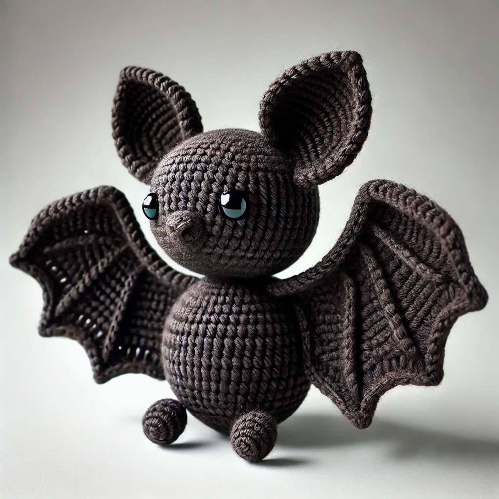 Bat Amigurumi Crochet Pattern PDF, Cute Halloween Bat Toy, DIY Handmade ...