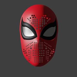 Spider-Man Alex Ross Faceshell and Lenses 3D Printable STL File