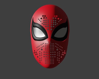 Spider-Man Alex Ross Faceshell and Lenses 3D Printable STL File