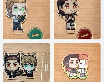FFXV Gladio Ignis Gladnis Acrylic Stand + more